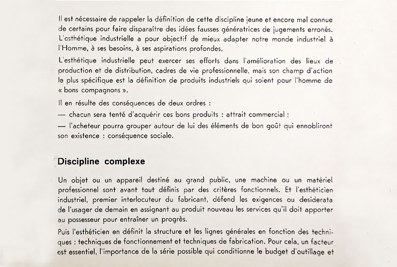 <p><i>Esthétique Industrielle</i> n°66, « Le matériel de physique », mai - juin 1964 page 1/2</p>