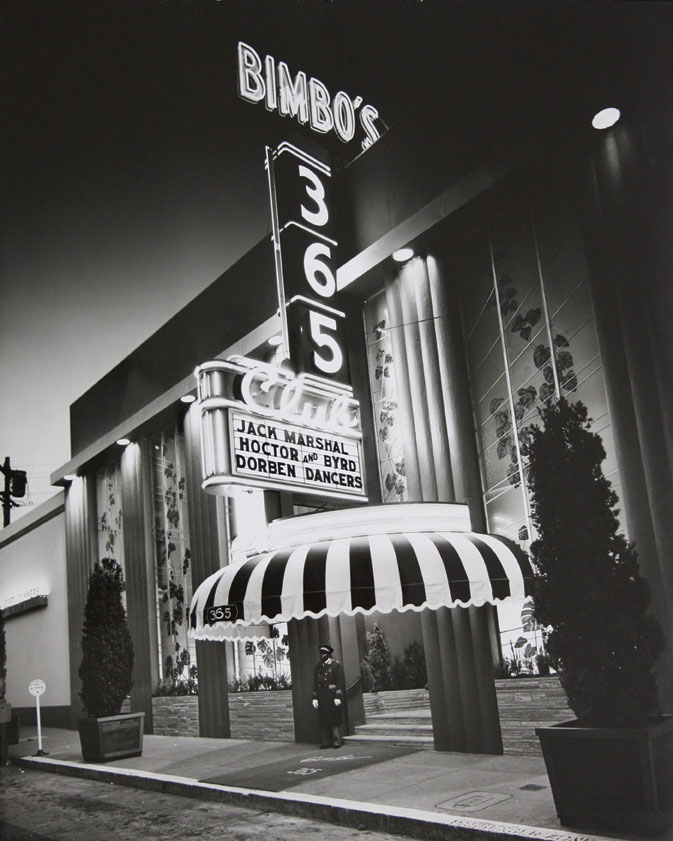 New Year's, Bimbo's 365 Club, 1957, San Francisco, California (From the collection of Jim Heimann)